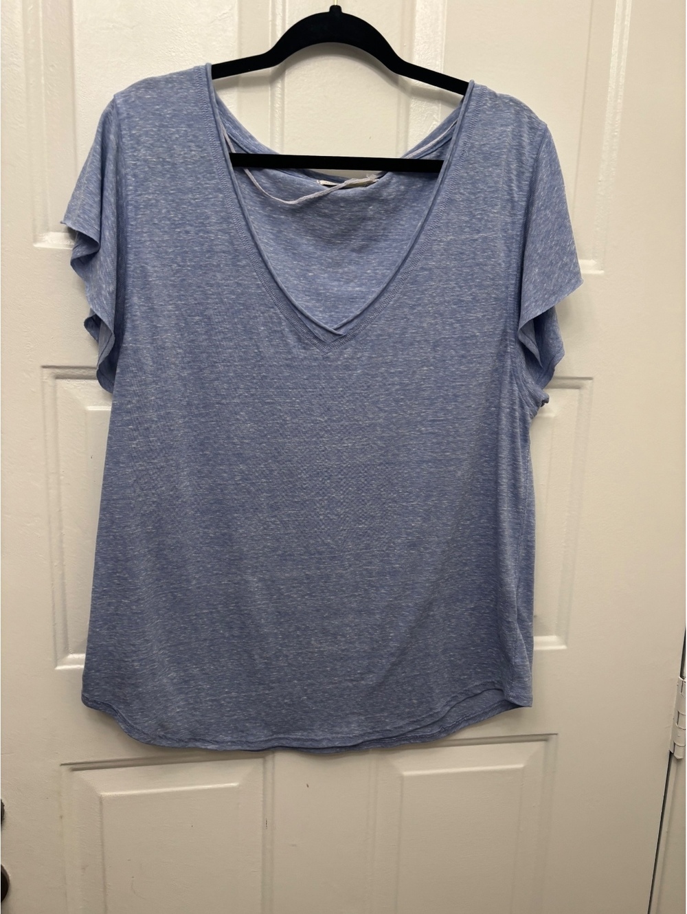 We The Free Blue Short Sleeve Tee